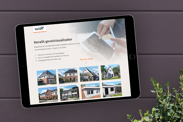 Gevelbekleding kiezen doe je met de gevelvisualisator!