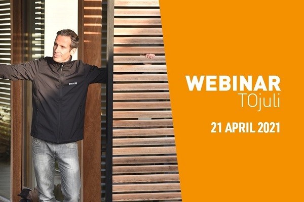 Comforteis TOjuli centraal tijdens webinar DUCO