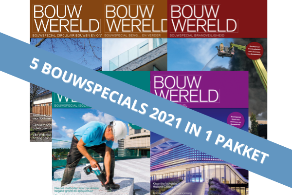 Bestel 5 Bouwspecials voor de prijs van 4! 