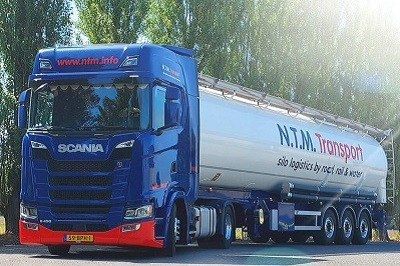 Silowagen, bulkwagen van NTM Rhenus
