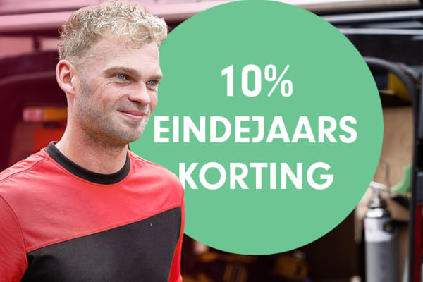 10% Eindejaarskorting op kozijnen