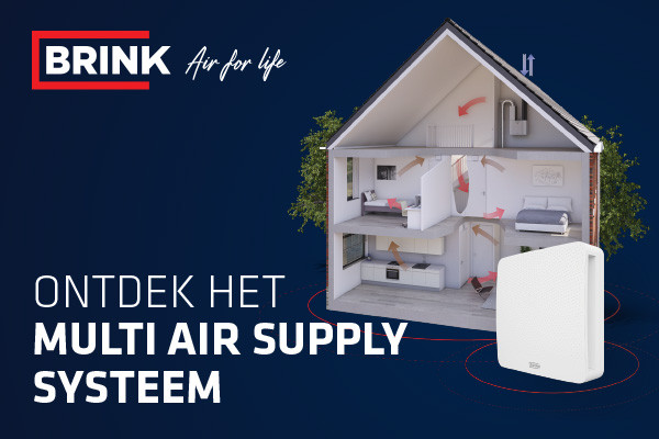 Ventilatie met warmteterugwinning (WTW) zonder toevoerkanalen? Het kan!